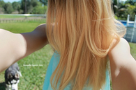 Cute blonde hair