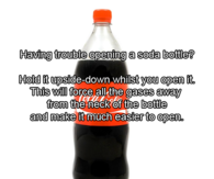 Having trouble opening a soda bottle?