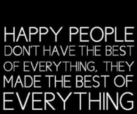 Happy people