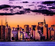 Sunset Cityskape