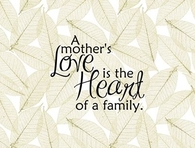 a mothers love