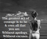 the greatest act of courage