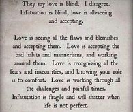 they say love is blind