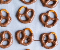 Chocolate covered pretzels