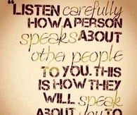 listen carefully