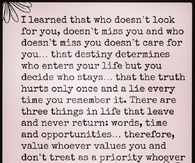 I Learned