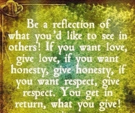 Be A Reflection