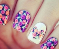 Floral Nail Polish