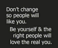 Dont change