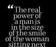 the real power of a man