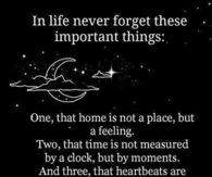 in life