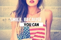 Smile because you can