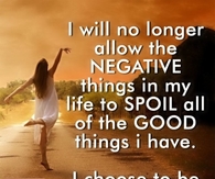 I choose to be happy