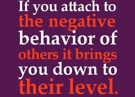 Negative behavior