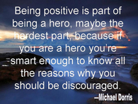 Being positive