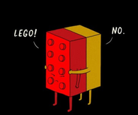 Lego!  No!