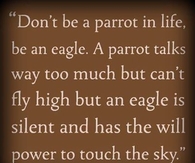 be an eagle