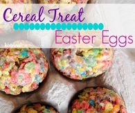 Cereal Treat Easter Eggs