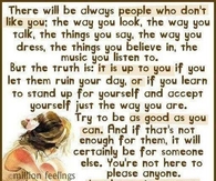 be true to yourself