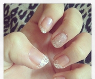 Glittery Elegant nails