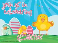 Celebrating easter