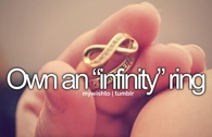 Own an infinity ring