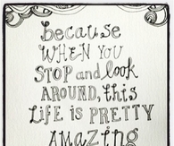 life is amazing