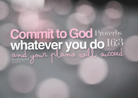 Commit to God