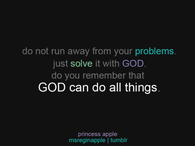 God can do all things