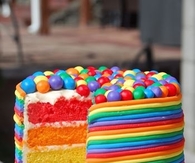 rainbow cake