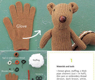 DIY Glove Bear