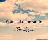 you make me smile