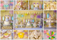 Fairyfloss cotton candy baby shower