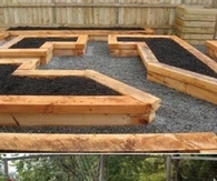 Raised bed garden idea