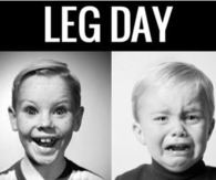 Leg day