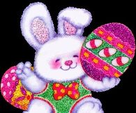 Colorful Easter Bunny