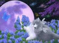 Angel KItty Painting