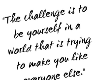 The Challenge Is