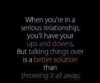 When In A Serious Relationship
