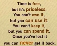 time is free
