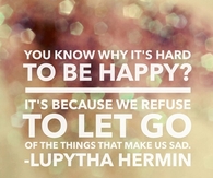 Why its hard to be happy