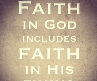 Faith in God