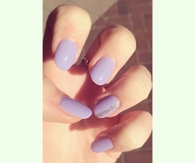 Lavender nails