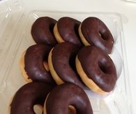 Chocolate frosted donuts