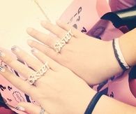 Sister finger rings