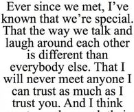 Ever since I met you