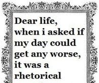 dear life