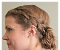 Easy Braided Updo