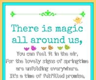 There is magic all around us