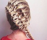 Loop french braid